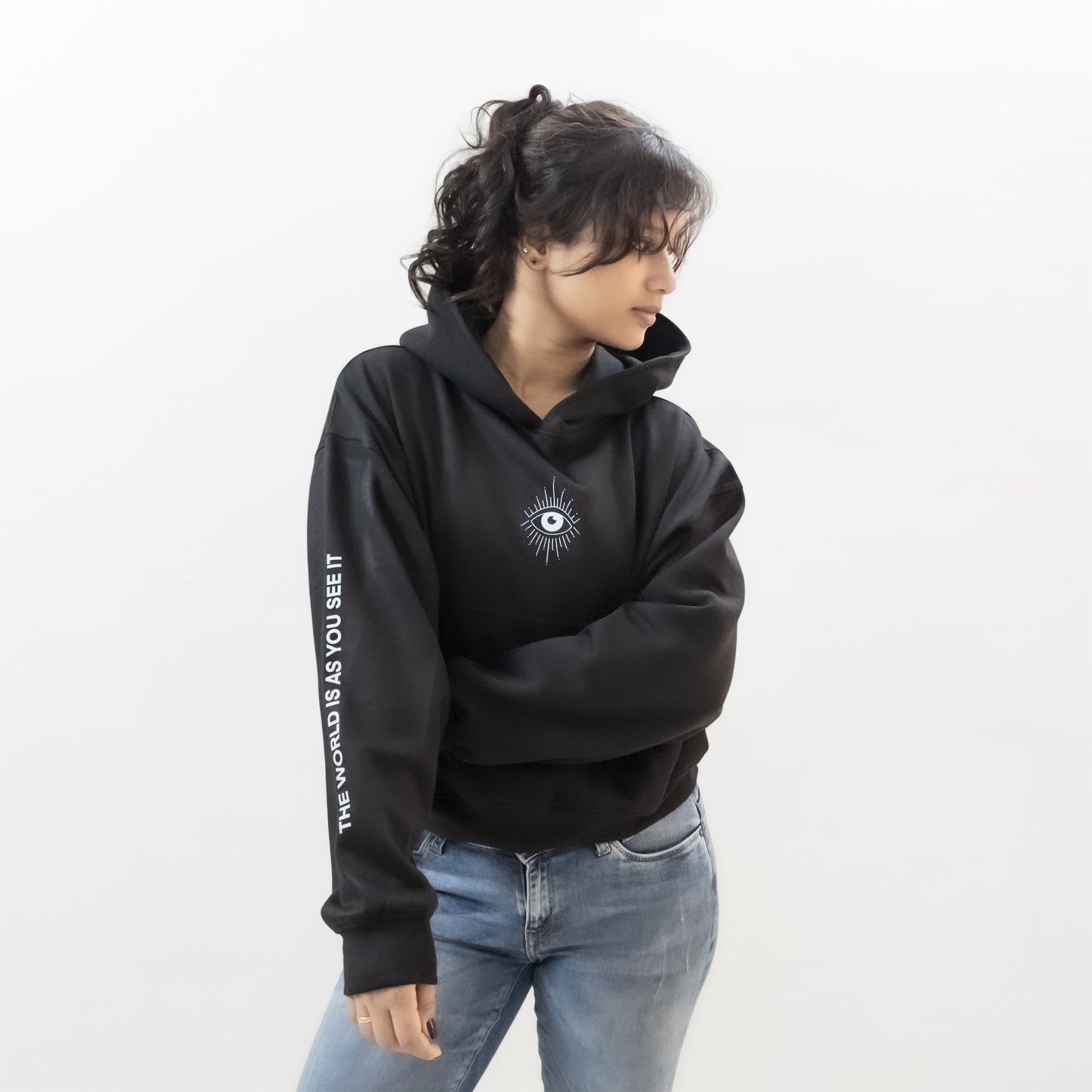 BLACK HOODIE WOMEN