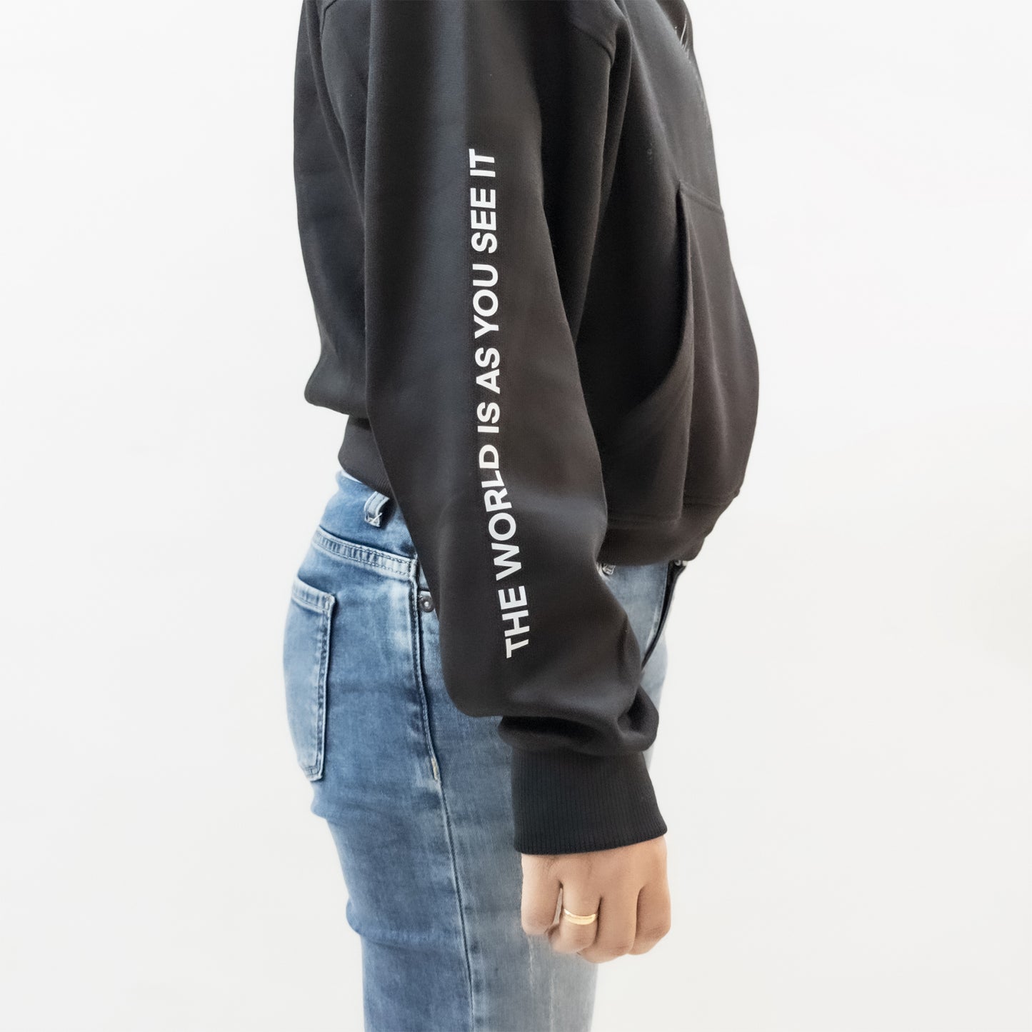 BLACK HOODIE WOMEN