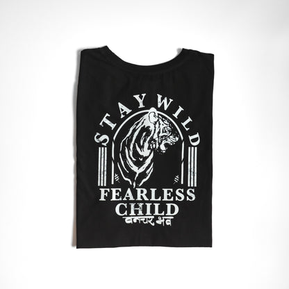 Fearless Child - Back Print Oversized T Shirt