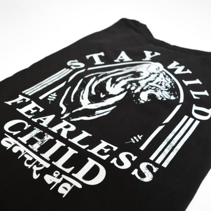 Fearless Child - Back Print Oversized T Shirt