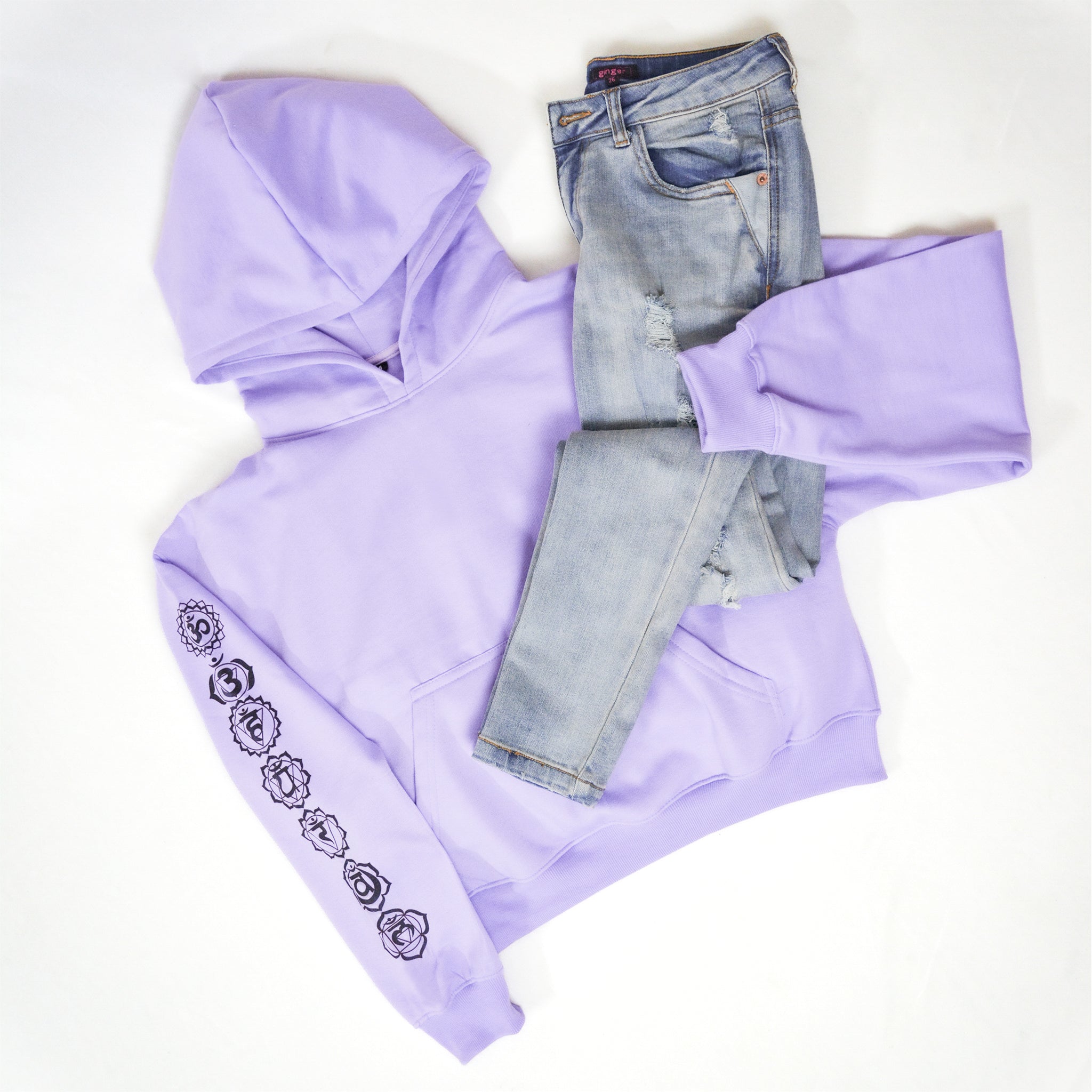 Hollister hot sale lavender hoodie