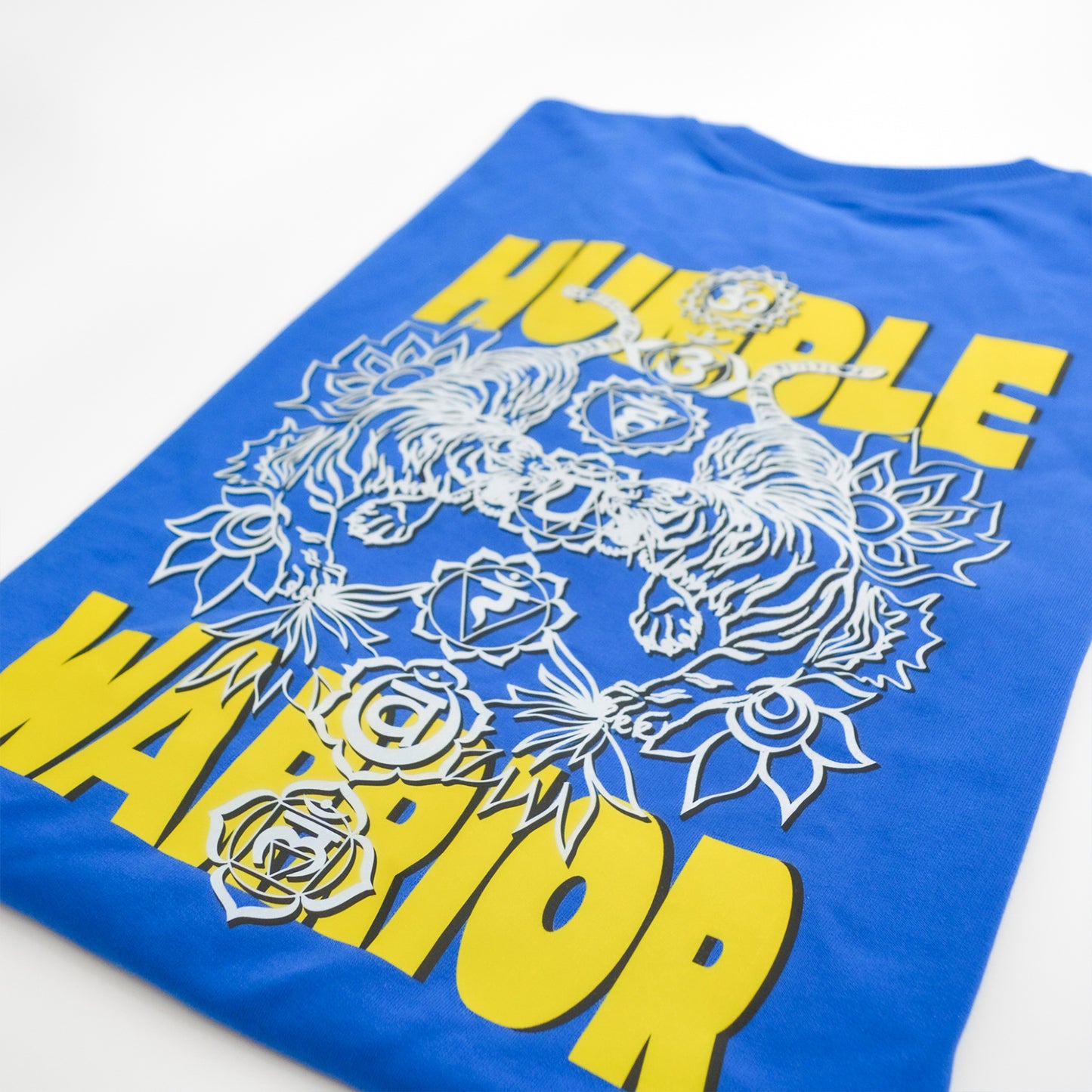 Humble Warrior - Oversized Blue TShirt