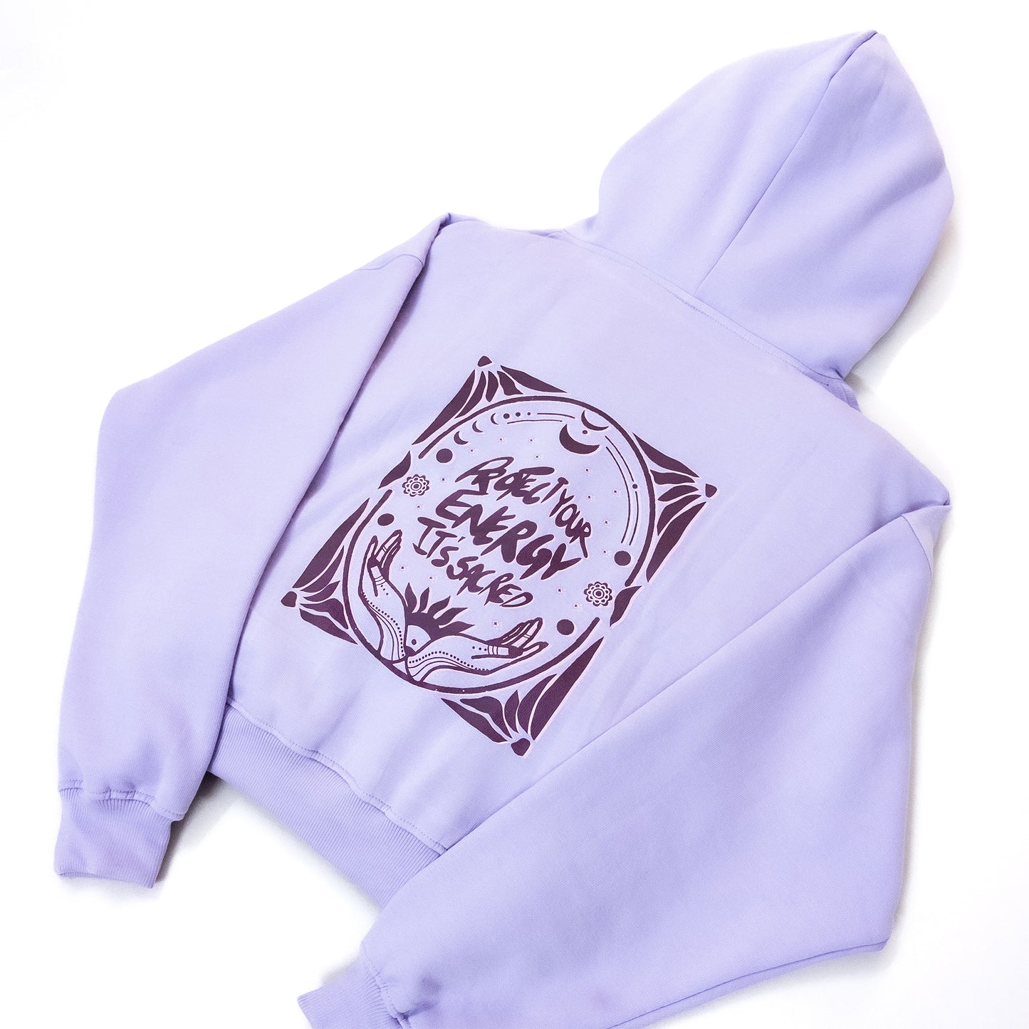 Lavender Colour Hoodie