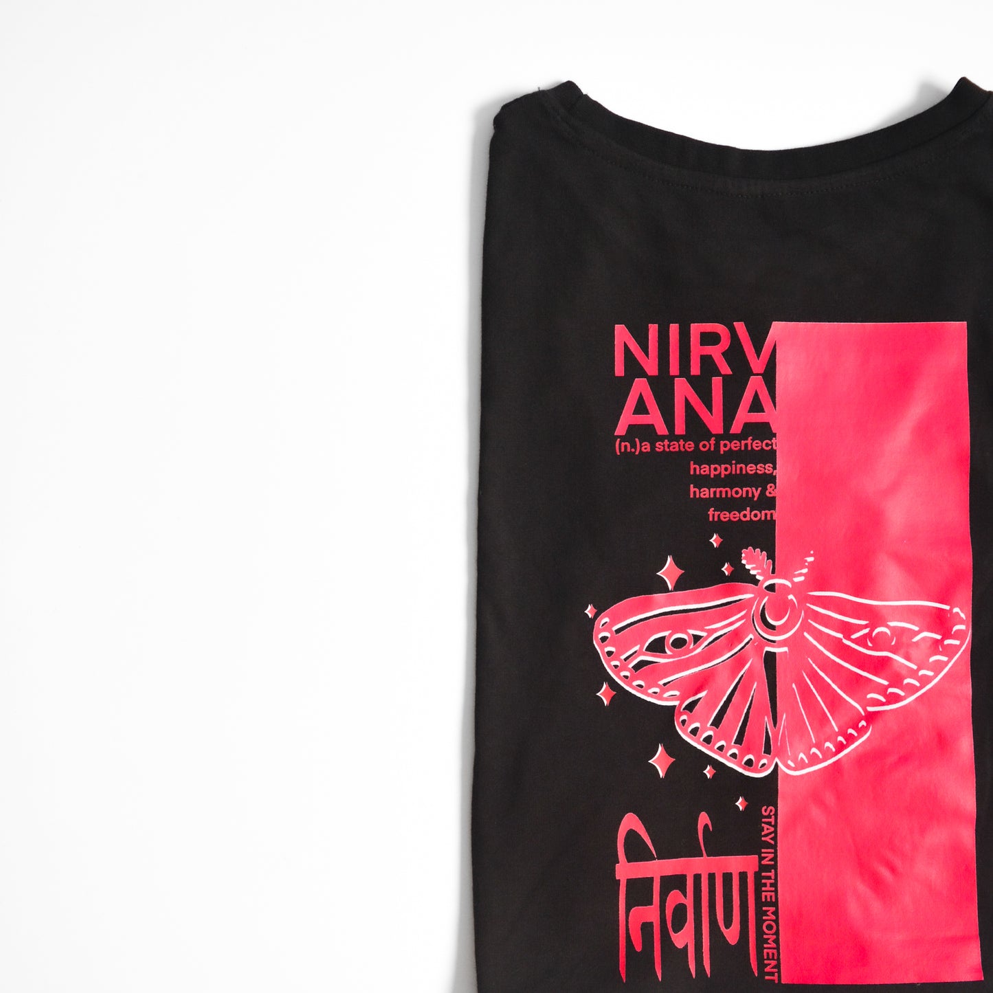 Nirvana - Back Print Black T Shirt