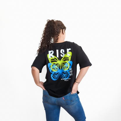 Rise - Printed Oversized T Shirt