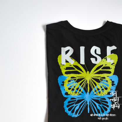 Rise - Printed Oversized T Shirt