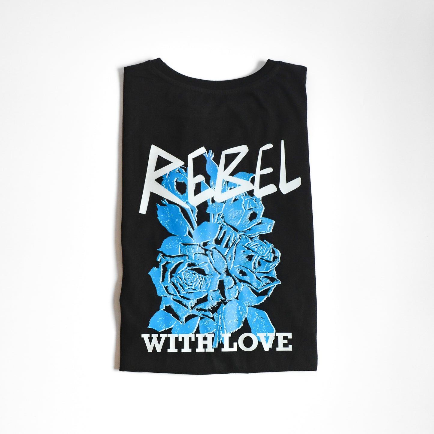 Rebel with Love - Oversized Graphic T Shirt