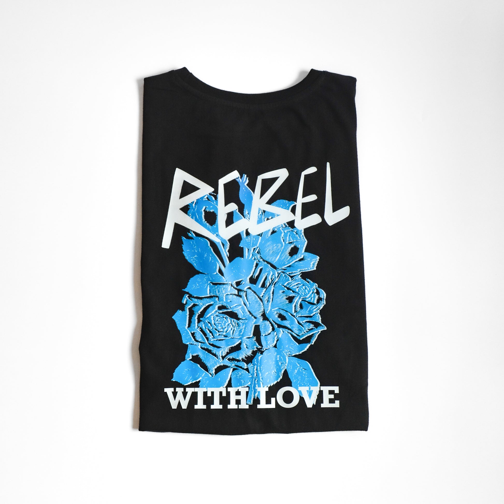 Rebel with Love - Oversized Graphic T Shirt