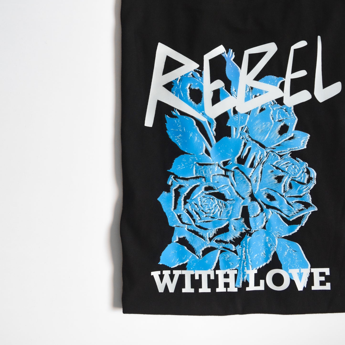 Rebel with Love - Oversized Graphic T Shirt