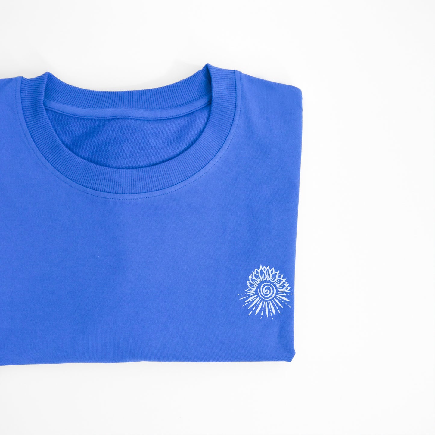 Time Heals Everything - Blue Oversized TShirt