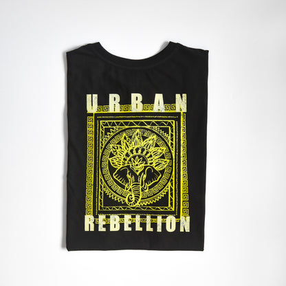 Urban Rebellion - Oversized Back Print T Shirt