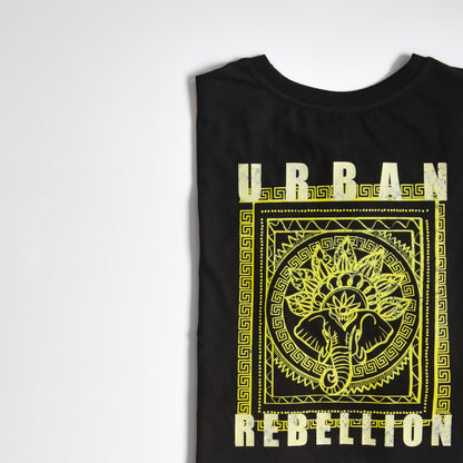 Urban Rebellion - Oversized Back Print T Shirt