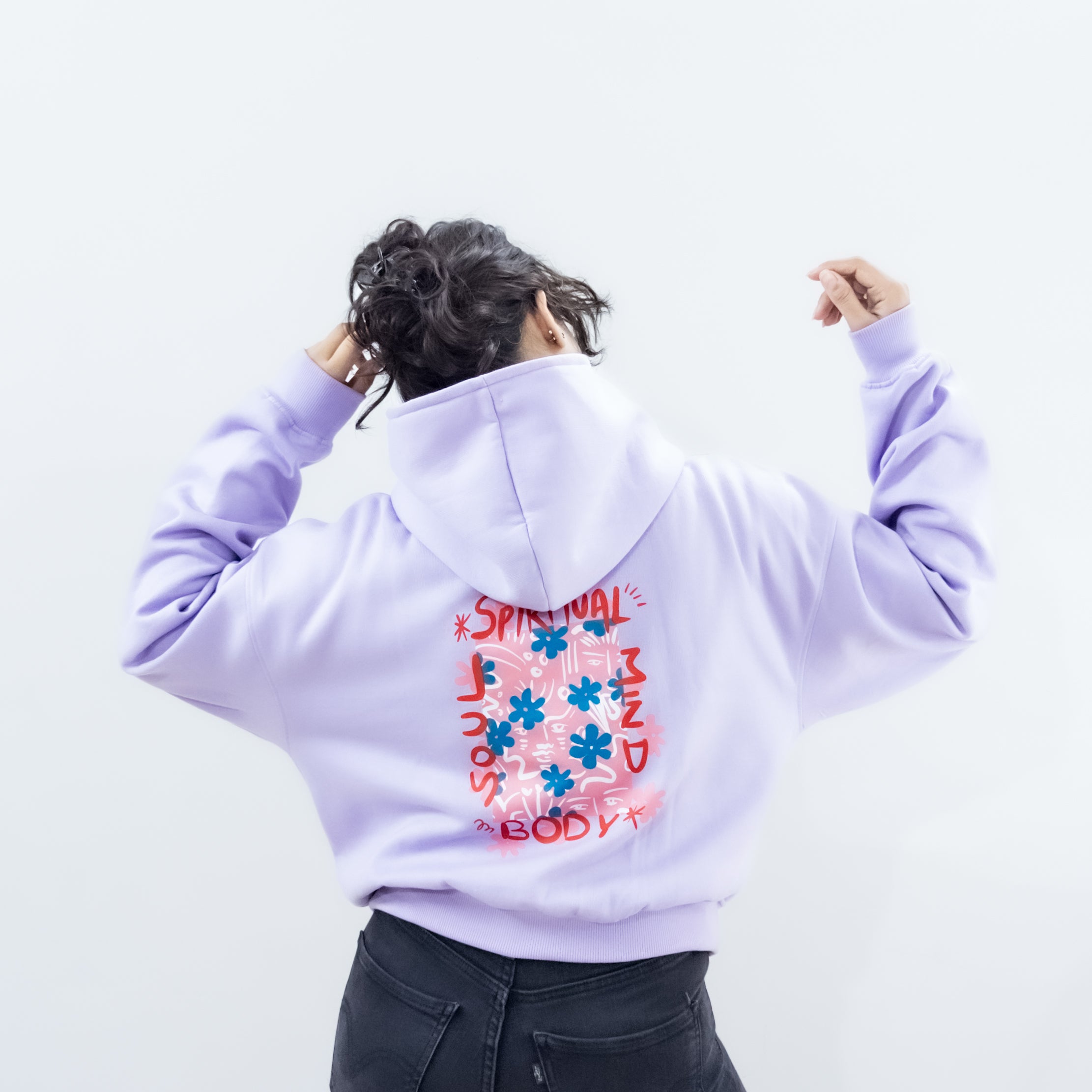 Lavender on sale color hoodie