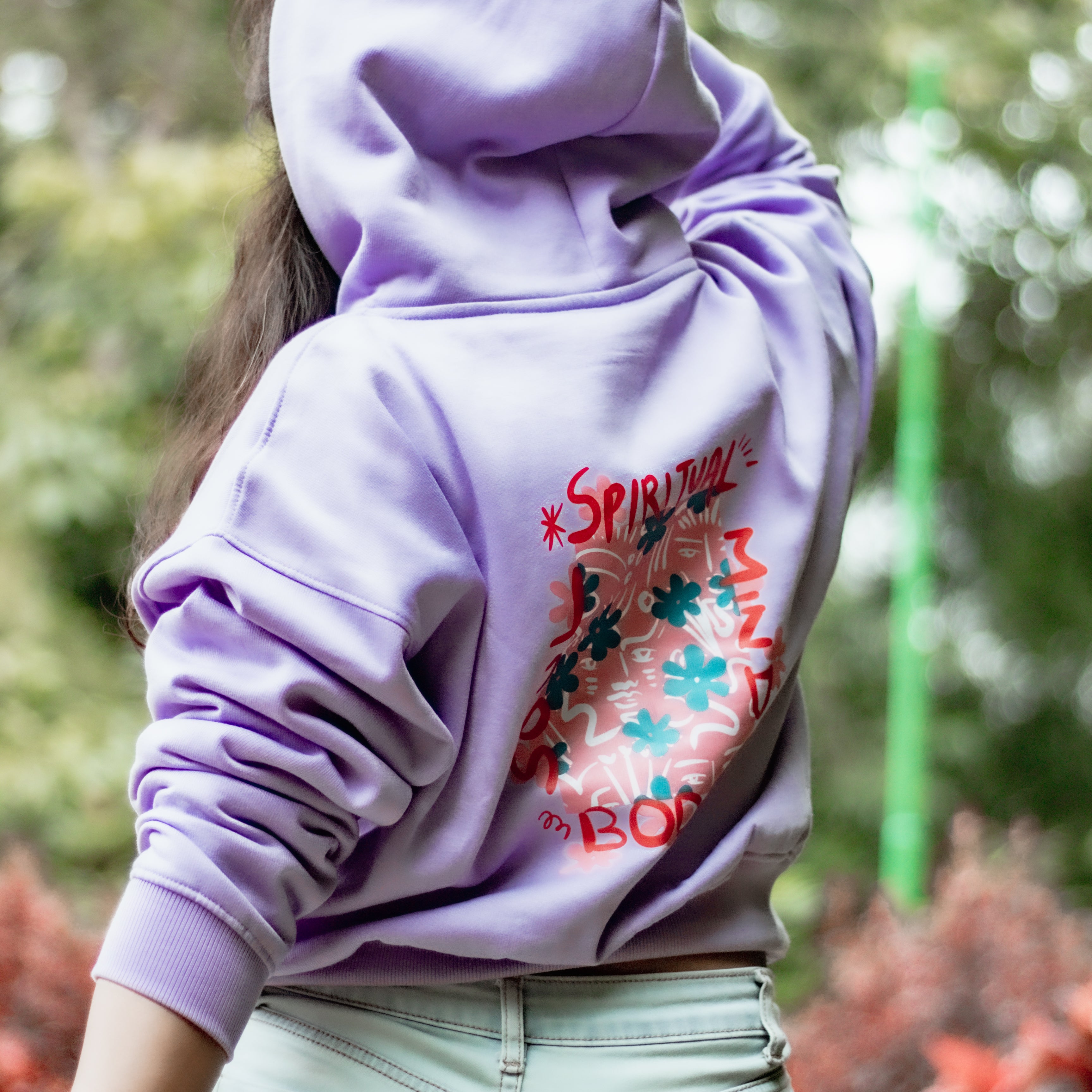 Lavender hoodie hot sale women's