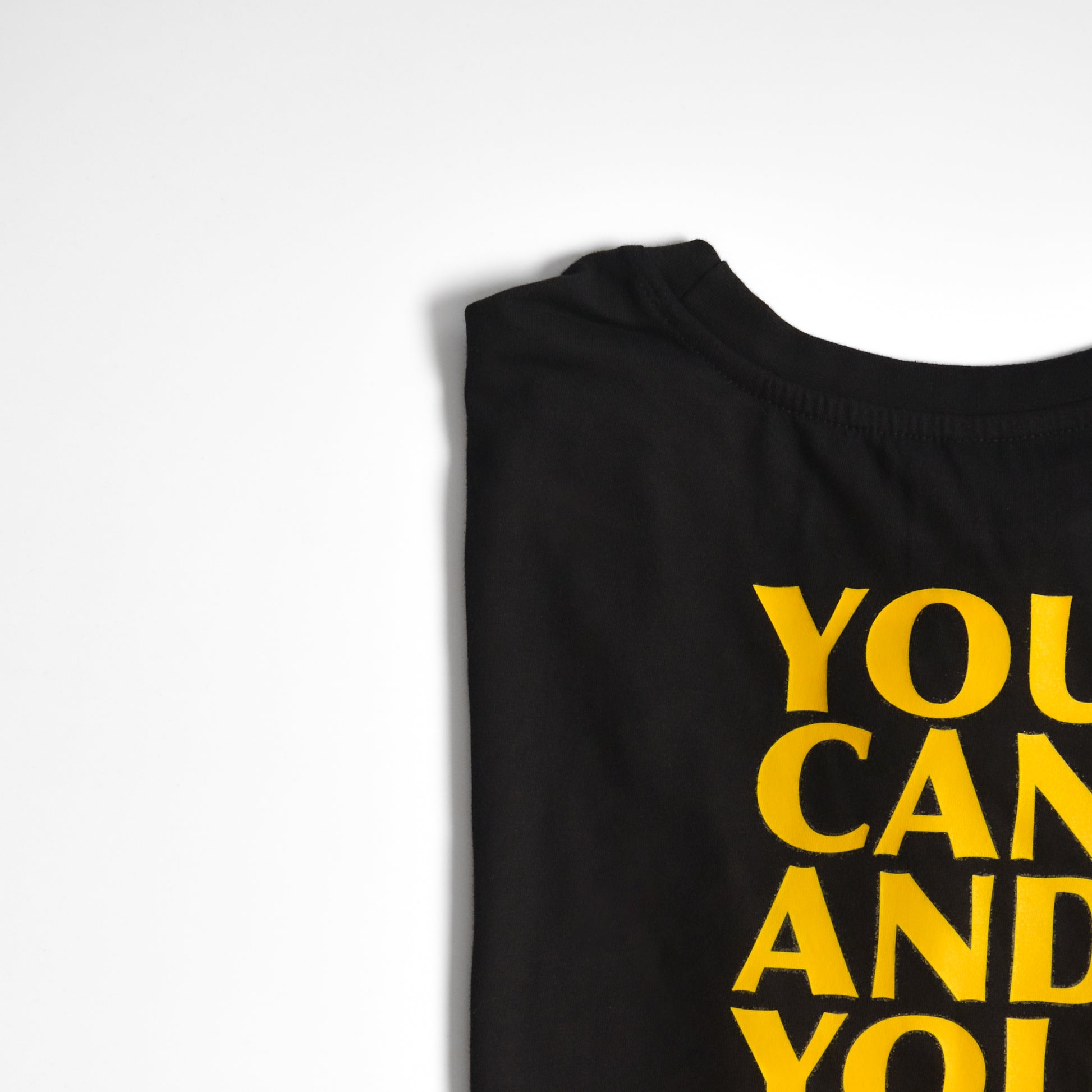 You Can - Black Oversized TShirt